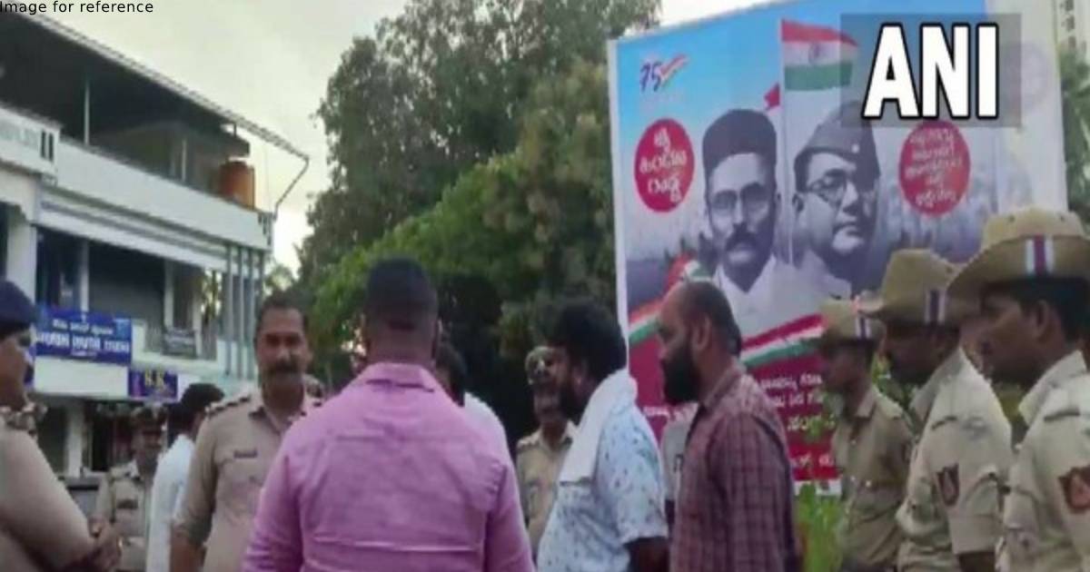 Savarkar posters put up at Congress Party office in Karnataka's Vijayapura